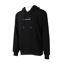 Z534 customized black men's sweater design hooded drawstring embroidered LOGO sweater sweater center pan shirt team building activities 65% cotton 35% polyester Z534 customized black men's sweater design hooded drawstring embroidered LOGO sweater sweater center pan shirt team building activities 65% cotton 35% polyester